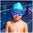 Маска для плавания детская ONLYTOP, UV защита, беруши - фото 3882900
