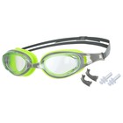 Очки для плавания ONLYTOP, беруши, набор носовых перемычек, UV защита - фото 10054417