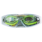 Очки для плавания ONLYTOP, беруши, набор носовых перемычек, UV защита - фото 3882925