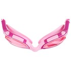 Очки для плавания ONLYTOP, беруши, UV защита, цвет розовый - фото 4068769