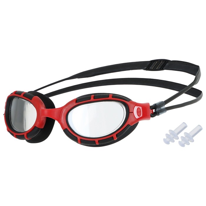 Очки для плавания ONLYTOP, беруши, UV защита - Фото 1