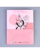 Пакет подарочный ламинированный, упаковка, «8 марта», MS 18 х 23 х 10 см 7917407