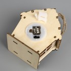 Ёлочная игрушка «Избушка Санты», 9.5×9×6 см, 1 LED, от батареек, свечение тёплое белое - Фото 3