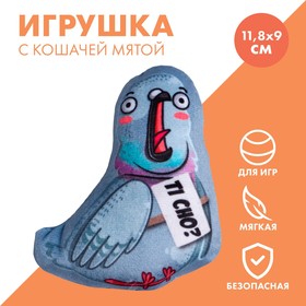 Игрушка для кошек с мятой «‎Голубь»‎,11,8 х 9,3 см 9159552