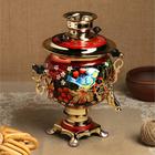 Самовар электрический «Рябина», овал, 3 л - Фото 2