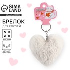 Брелок для ключей пушистик «Ты моя радость», 9×10 см - Фото 1