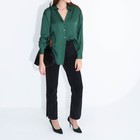 Сумка женская на молнии, цвет чёрный - фото 41311275