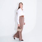 Сумка-багет на молнии, цвет бежевый - фото 21862744