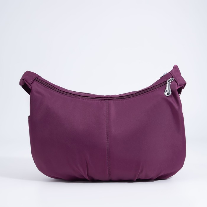 Сумка кросс-боди на молнии, цвет бордовый - Фото 1