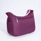 Сумка кросс-боди на молнии, цвет бордовый - Фото 2