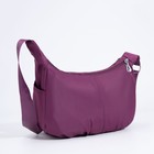 Сумка кросс-боди на молнии, цвет бордовый - Фото 3