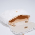 Сумка кросс-боди на клапане, цвет белый - фото 24628730