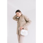 Сумка кросс-боди на клапане, цвет белый - фото 24628731