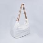 Сумка-мешок на молнии, цвет белый - фото 24628733