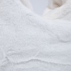 Сумка-мешок на молнии, цвет белый - фото 24628736