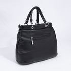 Сумка-тоут на молнии, цвет чёрный - фото 21863129