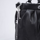 Сумка-тоут на молнии, цвет чёрный - фото 21863131