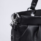 Сумка-тоут на молнии, цвет чёрный - фото 21863132