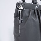 Сумка-тоут на молнии, цвет серый - фото 21863139