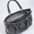 Сумка-тоут на молнии, цвет серый - фото 21863142