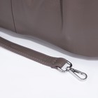 Сумка-тоут на молнии, цвет бронзовый - фото 21863149