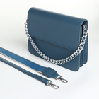 Сумка-мессенджер на магните, цвет синий - фото 21863219