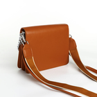 Сумка-мессенджер на магните, цвет рыжий - фото 21863224