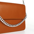 Сумка-мессенджер на магните, цвет рыжий - фото 21863226