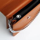 Сумка-мессенджер на магните, цвет рыжий - фото 21863229