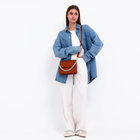 Сумка-мессенджер на магните, цвет рыжий - фото 21863230