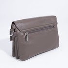 Сумка-мессенджер на молнии, цвет бронзовый - фото 21863280