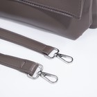 Сумка-мессенджер на молнии, цвет бронзовый - фото 21863284