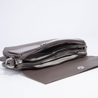 Сумка-мессенджер на молнии, цвет бронзовый - фото 21863285