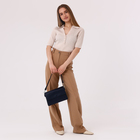 Сумка женская на молнии, цвет синий 9318360