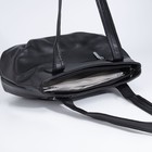 Сумка-тоут на молнии, цвет чёрный - фото 21863307