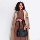 Сумка-тоут на молнии, цвет чёрный - фото 21863308