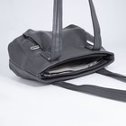 Сумка-тоут на молнии, цвет серый - фото 21863313