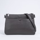 Сумка кросс-боди на молнии, цвет серый - фото 21863343