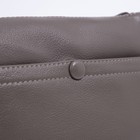 Сумка кросс-боди на молнии, цвет серо-коричневый - фото 21863354