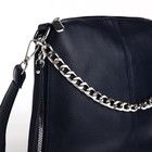 Сумка-мешок на молнии, цвет синий - фото 24440831