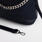 Сумка-мешок на молнии, цвет синий - фото 24440832