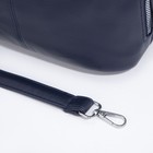 Сумка-мешок на молнии, цвет синий - фото 24440834