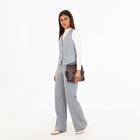 Сумка женская на молнии, цвет бронзовый - фото 27231221