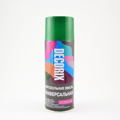 Эмаль – аэрозоль DECORIX A14, цвет зелёный, 520 мл