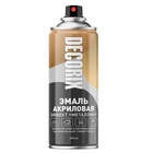 Эмаль-аэрозоль металлик искрящееся золото 520 мл DECORIX (M376) - фото 14988743