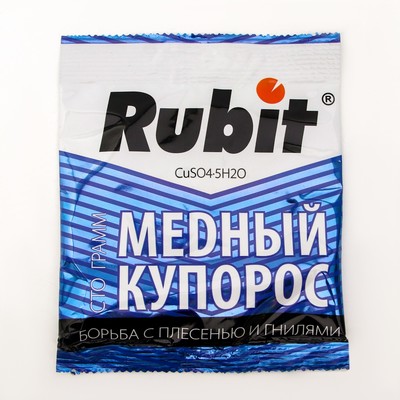 Средство от болезней растений «Медный купорос», Rubit, 100 г