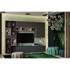 Тумба пол ТВ Summit, 902×400×370, цвет ясень анкор тёмный 9343401