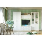 Тумба под ТВ Оливия, 1202×578×512, цвет белое дерево / дуб сонома - Фото 3