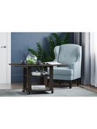 Стол журнальный «Консул», раскладной, 700×600×650 мм, цвет венге магия  (артикул 9343458)  большой выбор товаров оптом и в розницу по низким ценам с доставкой