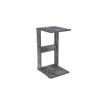 Столик журнальный приставной Flint, 350×400×680 мм, цвет цемент тёмный
